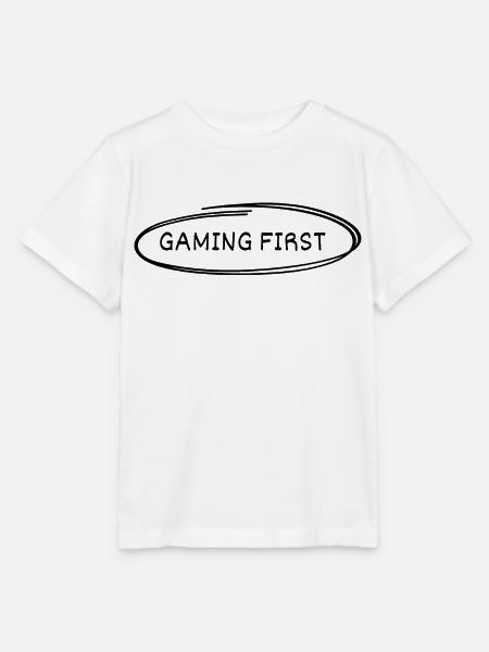 Gaming First - Stanley/Stella Kinder T-Shirt MINI CREATOR - Weiß