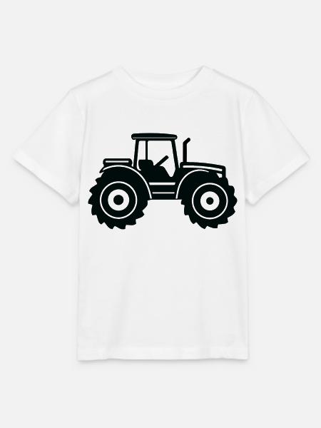 Traktor - Stanley/Stella Kinder T-Shirt MINI CREATOR - Weiß