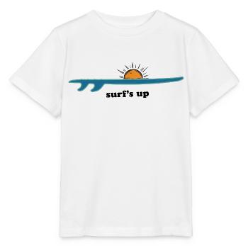 Surfing Surfboard Surfer Wassersport - Stanley/Stella Kinder T-Shirt MINI CREATOR  - Weiß - Vorne - Maike (125cm)
