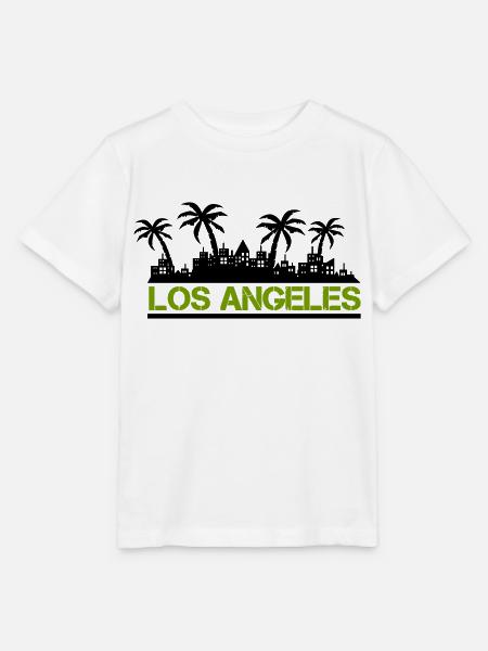 los angeles - Stanley/Stella Kinder T-Shirt MINI CREATOR - Weiß