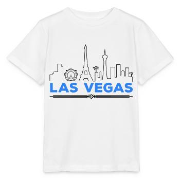 Las Vegas Silhouette - Stanley/Stella MINI CREATOR Kids’ T-Shirt - white - Front - Maike (125cm)