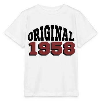 Original 1958 - T-shirt bio MINI CREATOR Stanley/Stella Enfant - blanc - Devant - Maike (125cm)