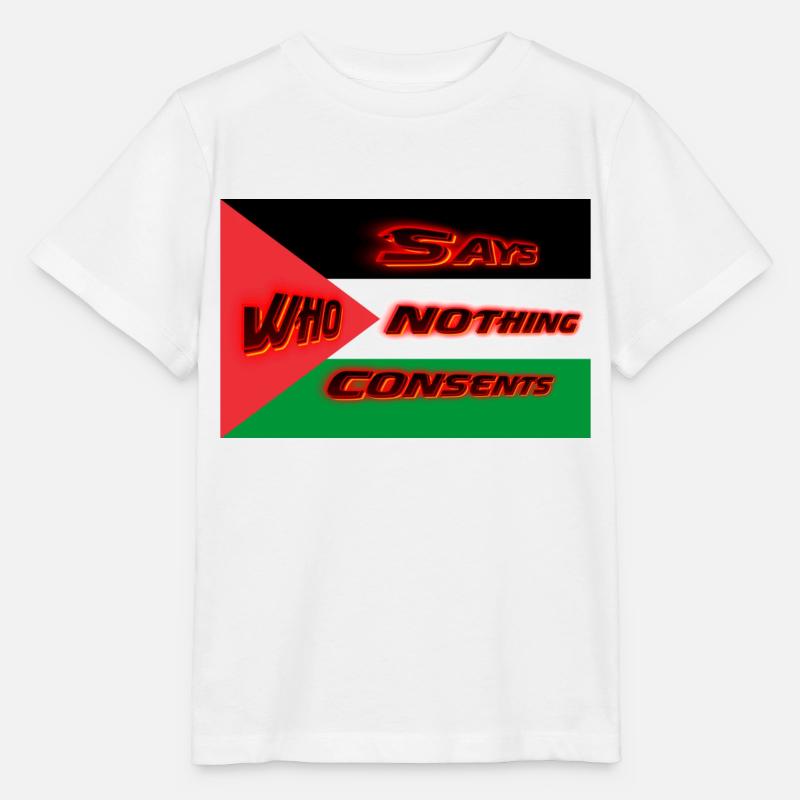 Palestine - T-shirt bio MINI CREATOR Stanley/Stella Enfant - blanc