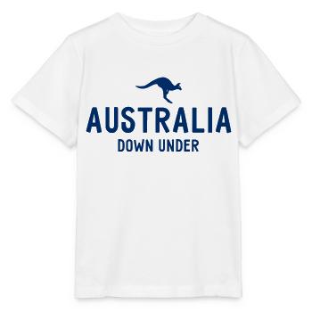 Australie - Australie - Australie - Kangourou - T-shirt bio MINI CREATOR Stanley/Stella Enfant - blanc - Devant - Maike (125cm)