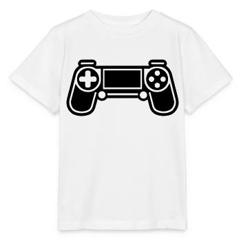 manette de jeux vidéo - T-shirt bio MINI CREATOR Stanley/Stella Enfant - blanc - Devant - Maike (125cm)