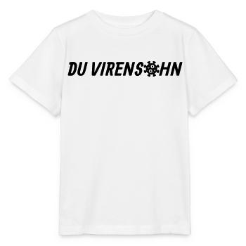 Fils d’un virus - T-shirt bio MINI CREATOR Stanley/Stella Enfant - blanc - Devant - Maike (125cm)