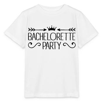 Bachelorette Party - T-shirt bio MINI CREATOR Stanley/Stella Enfant - blanc - Devant - Maike (125cm)