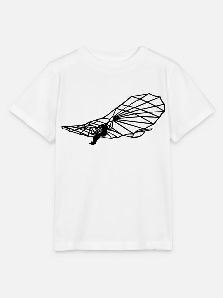 Oldtimer Fluggerät - Stanley/Stella Kinder T-Shirt MINI CREATOR - Weiß