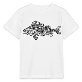 fish388 - Stanley/Stella Kinder T-Shirt MINI CREATOR  - Weiß - Vorne - Maike (125cm)
