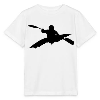 Kanu - Kajak - Stanley/Stella Kinder T-Shirt MINI CREATOR  - Weiß - Vorne - Maike (125cm)