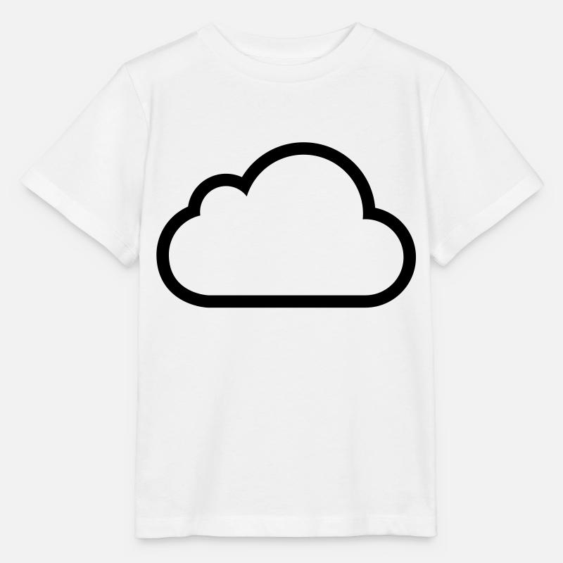 cloud - Stanley/Stella Kinder T-Shirt MINI CREATOR  - Weiß
