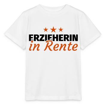 Erzieherin Rente - Stanley/Stella Kinder T-Shirt MINI CREATOR  - Weiß - Vorne - Maike (125cm)