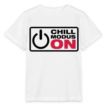 Chill Modus - ON - Stanley/Stella Kinder T-Shirt MINI CREATOR  - Weiß - Vorne - Maike (125cm)