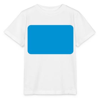 carré rectangle rectangles triangle - T-shirt bio MINI CREATOR Stanley/Stella Enfant - blanc - Devant - Maike (125cm)