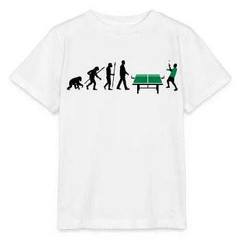 evolution_table_tennis_072012_a_2c - Stanley/Stella MINI CREATOR Kids’ T-Shirt - white - Front - Maike (125cm)