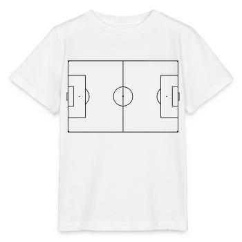 Spielfeld - Stanley/Stella Kinder T-Shirt MINI CREATOR  - Weiß - Vorne - Maike (125cm)