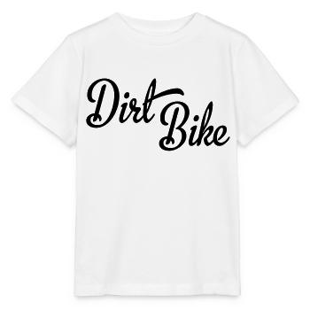 dirt bike - Stanley/Stella Kinder T-Shirt MINI CREATOR  - Weiß - Vorne - Maike (125cm)