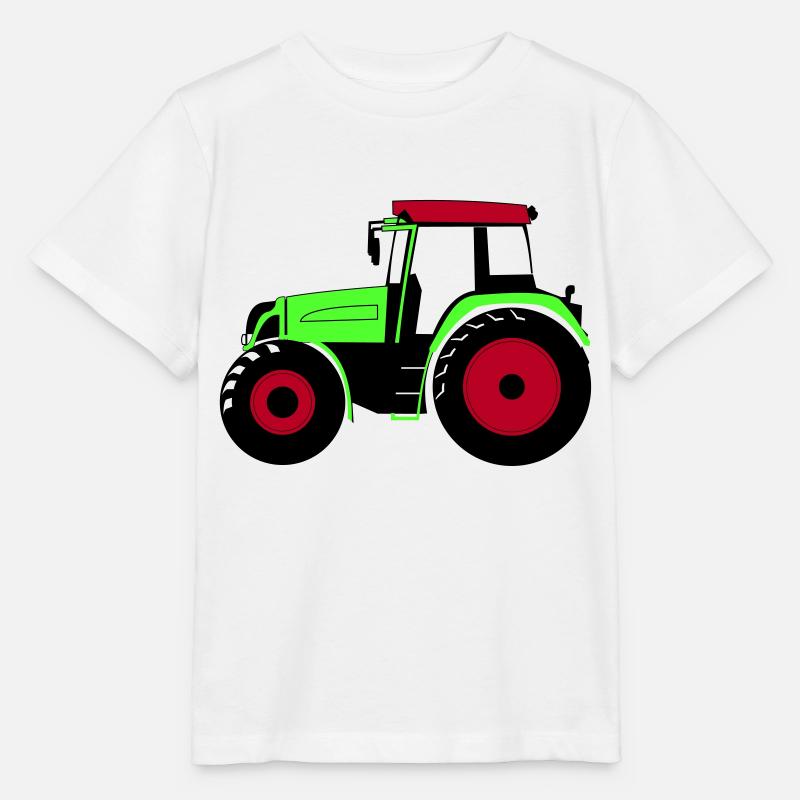 Traktor - Stanley/Stella Kinder T-Shirt MINI CREATOR  - Weiß