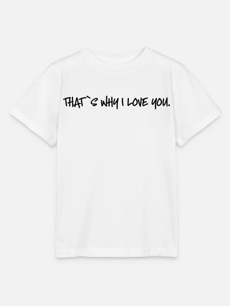 liebe - Stanley/Stella Kinder T-Shirt MINI CREATOR  - Weiß