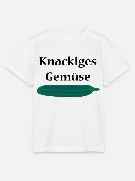 Gurke - Stanley/Stella Kinder T-Shirt MINI CREATOR - Weiß