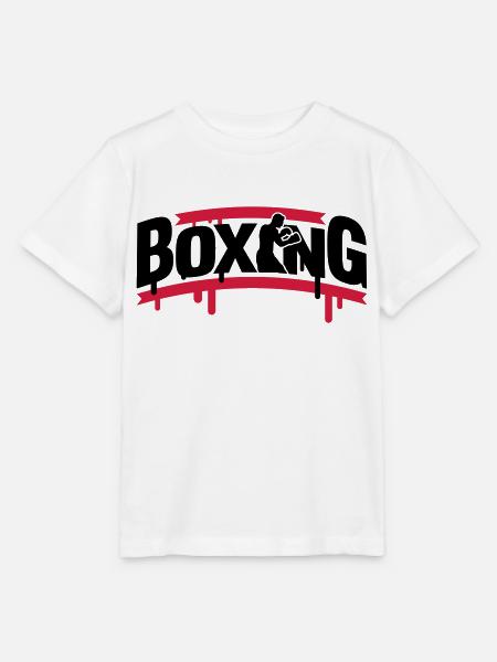 boxing_1_f2 - Stanley/Stella Kinder T-Shirt MINI CREATOR  - Weiß