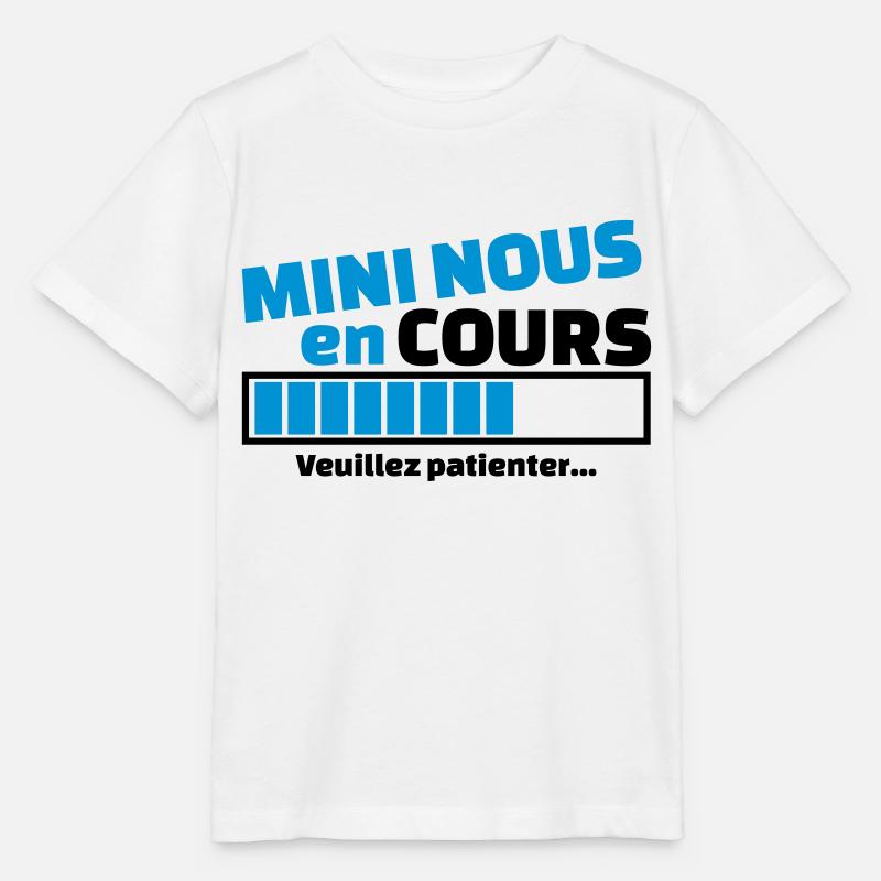 mini nous en cours - T-shirt bio MINI CREATOR Stanley/Stella Enfant - blanc