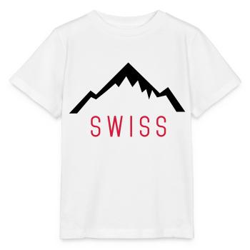 Swiss Alps - Stanley/Stella MINI CREATOR Kids’ T-Shirt - white - Front - Maike (125cm)