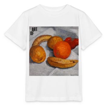 Paula Modersohn-Becker: nature morte, 1906 - T-shirt bio MINI CREATOR Stanley/Stella Enfant - blanc - Devant - Maike (125cm)