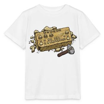 303 Stone Controlled - Stanley/Stella Kinder T-Shirt MINI CREATOR  - Weiß - Vorne - Maike (125cm)
