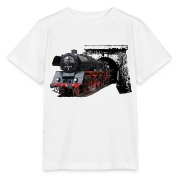 Locomotives à vapeur - T-shirt bio MINI CREATOR Stanley/Stella Enfant - blanc - Devant - Maike (125cm)