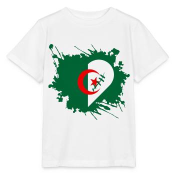 Algerien - Stanley/Stella Kinder T-Shirt MINI CREATOR  - Weiß - Vorne - Maike (125cm)