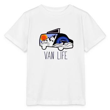 VAN LIFE VANLIFER NOMADS - T-shirt bio MINI CREATOR Stanley/Stella Enfant - blanc - Devant - Maike (125cm)