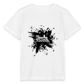 Railway model railway train driver Railway operator - Stanley/Stella MINI CREATOR Kids’ T-Shirt - white - Front - Maike (125cm)