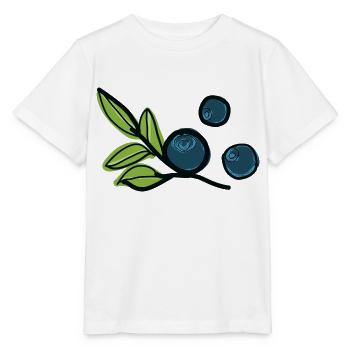 Bilbeeren Frucht - Stanley/Stella Kinder T-Shirt MINI CREATOR  - Weiß - Vorne - Maike (125cm)