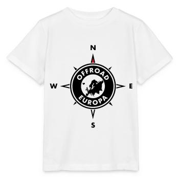 Hors route Compass Europe - T-shirt bio MINI CREATOR Stanley/Stella Enfant - blanc - Devant - Maike (125cm)