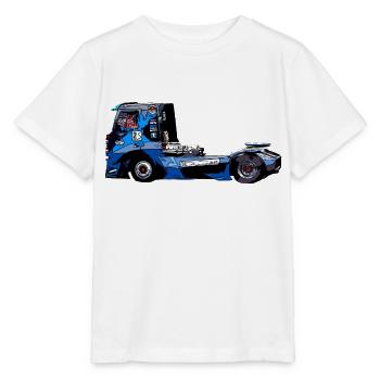 Rennwagen - Stanley/Stella Kinder T-Shirt MINI CREATOR  - Weiß - Vorne - Maike (125cm)