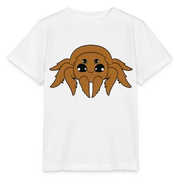 Araignée - T-shirt bio MINI CREATOR Stanley/Stella Enfant - blanc - Devant - Maike (125cm)