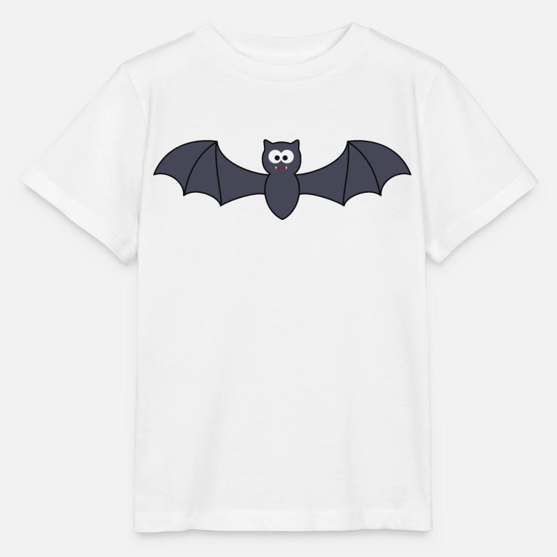 Fledermaus - Stanley/Stella Kinder T-Shirt MINI CREATOR  - Weiß