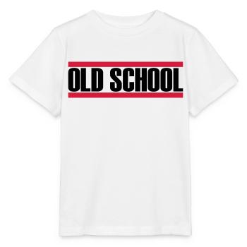 Old School Logo - Stanley/Stella MINI CREATOR Kids’ T-Shirt - white - Front - Maike (125cm)