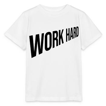 Concevoir travailler dur - T-shirt bio MINI CREATOR Stanley/Stella Enfant - blanc - Devant - Maike (125cm)