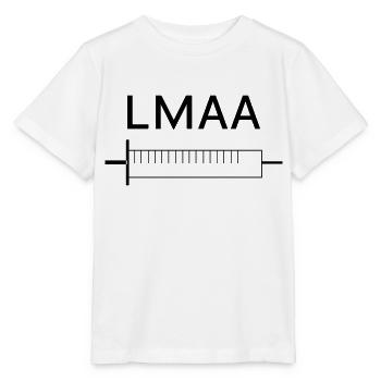 syringe lmaa - Stanley/Stella MINI CREATOR Kids’ T-Shirt - white - Front - Maike (125cm)