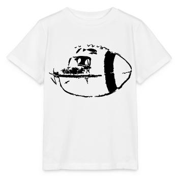 American Football American Vector Pride - T-shirt bio MINI CREATOR Stanley/Stella Enfant - blanc - Devant - Maike (125cm)