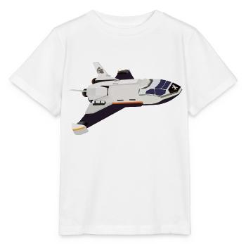 Vol de la navette spatiale - T-shirt bio MINI CREATOR Stanley/Stella Enfant - blanc - Devant - Maike (125cm)