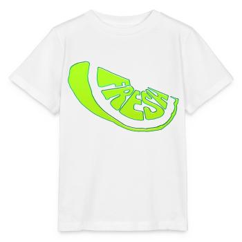 Frais frais doux nature frais fruits d’été frais - T-shirt bio MINI CREATOR Stanley/Stella Enfant - blanc - Devant - Maike (125cm)