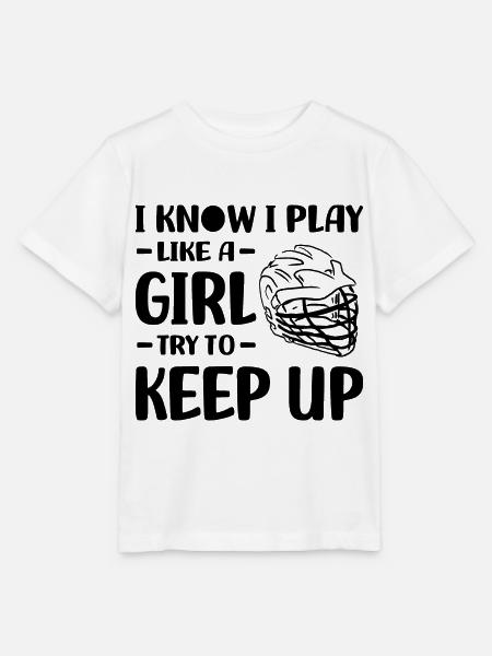 Lacrosse - Stanley/Stella Kinder T-Shirt MINI CREATOR - Weiß