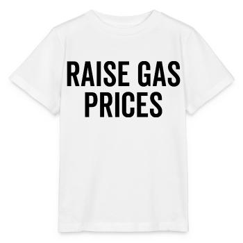 Augmenter les prix de l’essence - T-shirt bio MINI CREATOR Stanley/Stella Enfant - blanc - Devant - Maike (125cm)