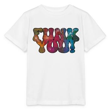 Funk you - Stanley/Stella MINI CREATOR Kids’ T-Shirt - white - Front - Maike (125cm)