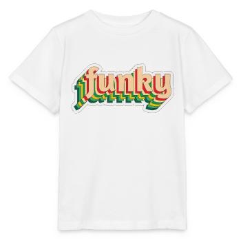 Funky - Stanley/Stella Kinder T-Shirt MINI CREATOR  - Weiß - Vorne - Maike (125cm)