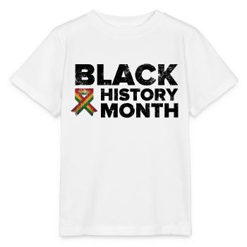 Black History Month - Stanley/Stella Kinder T-Shirt MINI CREATOR  - Weiß - Vorne - Maike (125cm)