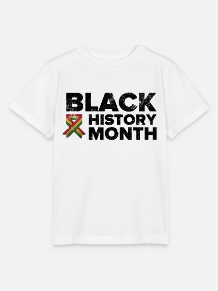 Black History Month - Stanley/Stella Kinder T-Shirt MINI CREATOR  - Weiß